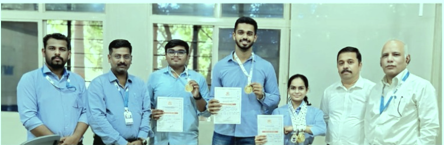 MIT_Updates's tweet image. Our students, Ms Shreya Londhe, Mr Aryan Nirmal and Mr Sairaj Talimkar achieved remarkable success in the recent inter-collegiate sports competition organised by Dr Babasaheb Ambedkar Marathwada University.  #mit_csn #sports #holisticdevelopment