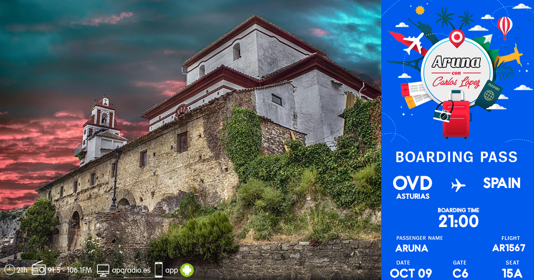 Hoy, a las 21h, <a href="/CarlosLopezAPQ/">Carlos López</a> te llevará de nuevo de viaje en "Aruna". En esta ocasión por algunos de los pueblos más bonitos de España. Escúchalo en nuestros diales 91.5 - 106.1FM Asturias, en streaming desde apqradio.es y en nuestra app para dispositivos Android.