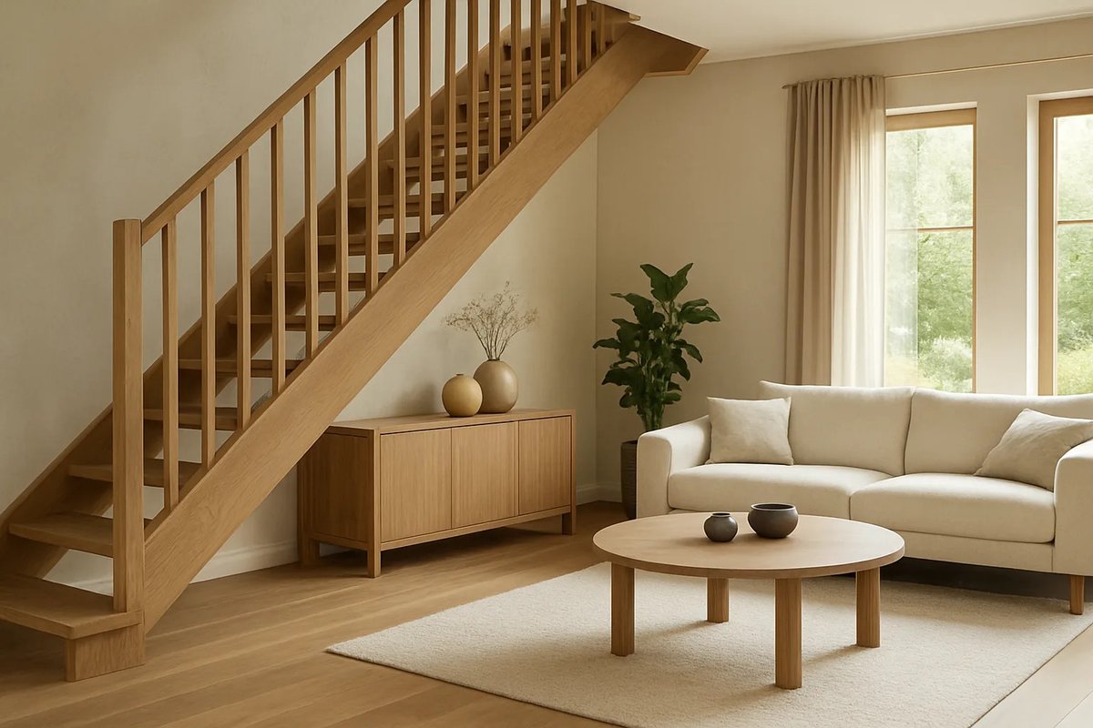 Een houten trap als eyecatcher: warmte en karakter in huis dlvr.it/TNZF8B #beleefnl #beleef #rideit