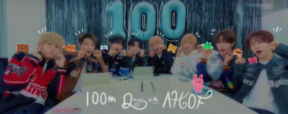 chizukeyki's tweet photo. HAPPY 100th DAYS with MY HOMIES! 𐙚 ‧₊˚ ⋅
#100DayswithAHOF
#아홉_행복한100일
@AHOF_official https://t.co/G5O9cEilRR