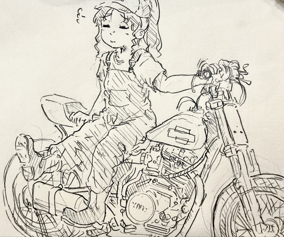 休憩落書き
早くTT-R弄りたい蓮乃 
