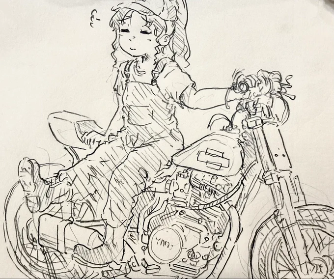 休憩落書き
早くTT-R弄りたい蓮乃 