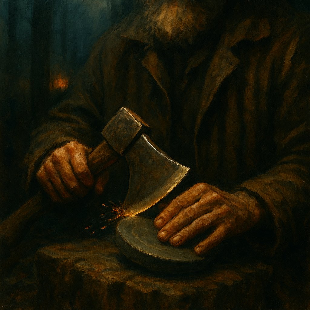 #KommissarKiffy     
"Der Axtmörder vom Stazerwald"      
Ein neues spannendes und gruseliges Halloween-Abenteuer von Wellensittich Kiffy und seinem Frauchen Julia Schneider.     
#DerAxtmörderVomStazerwald

Kapitel 7: Augen im Dunkeln

Er wusste, dass sie kommen würden. Er