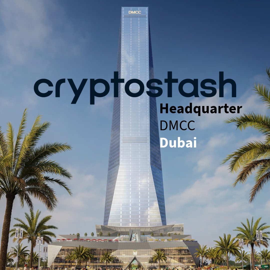 CryptoStash_M's tweet photo. ✨ New home, same mission.
We’re proud to be officially based at Uptown Tower, DMCC — the heart of Dubai’s crypto &amp; fintech hub.

This is just the beginning. 🚀

📍 Uptown Tower, Dubai

#Cryptostash #CryptoMadeSimple #DubaiLife #DMCC https://t.co/sTdJZq9WdW