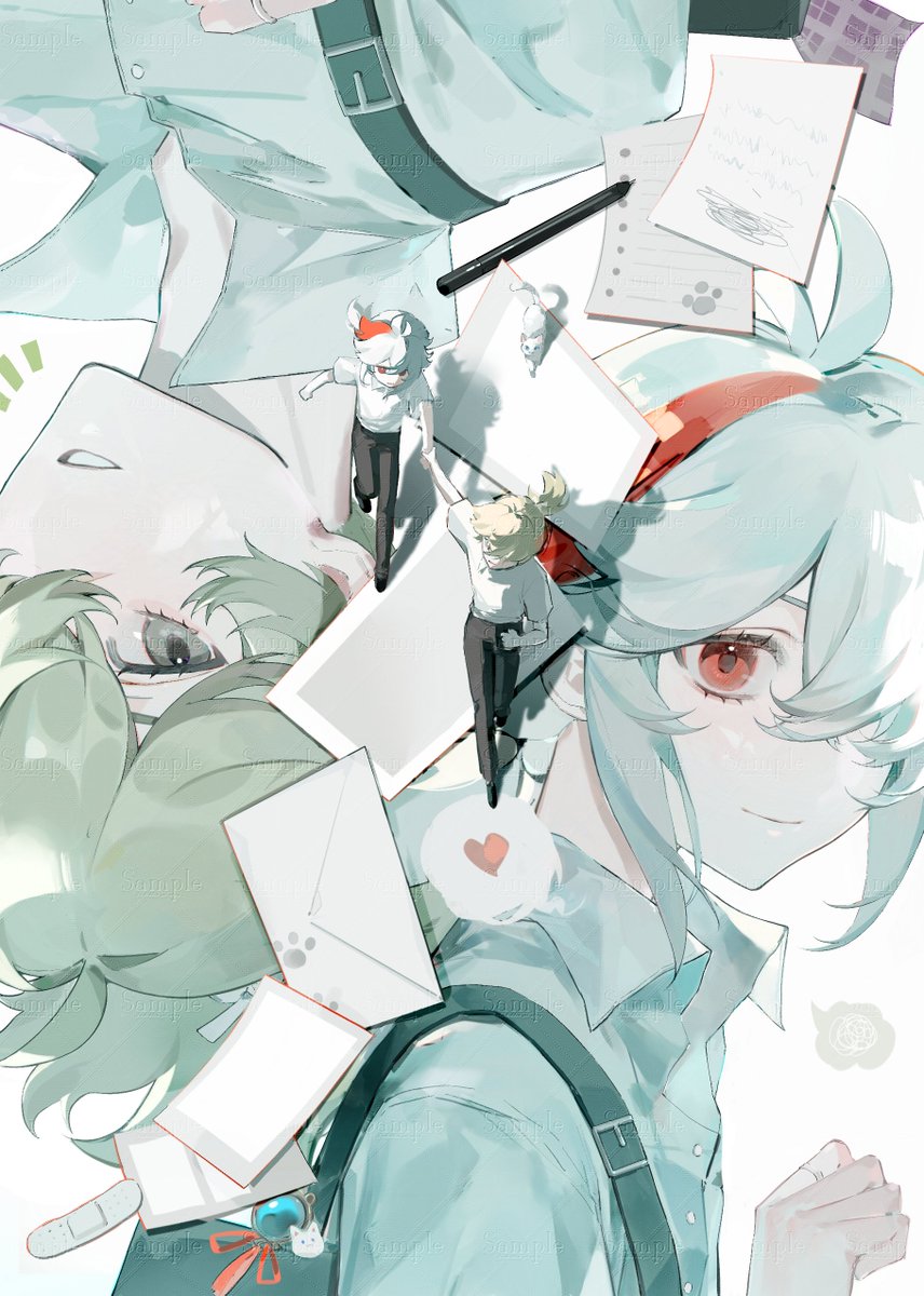 给莫咪新刊绘制了封面🥺
解禁了来发一下
#GenshinImpact  
#友万 
#tomozuha 
#tomokazu