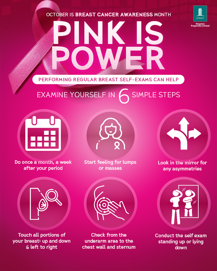 kpreit's tweet photo. This October, we stand in solidarity with the fighters, survivors, and families affected by breast cancer.💗

Together, let’s raise awareness, support research, and encourage regular checkups. 🎀

#Jamaica
#KPREIT
#KingstonProperties https://t.co/q7tP7JSo55