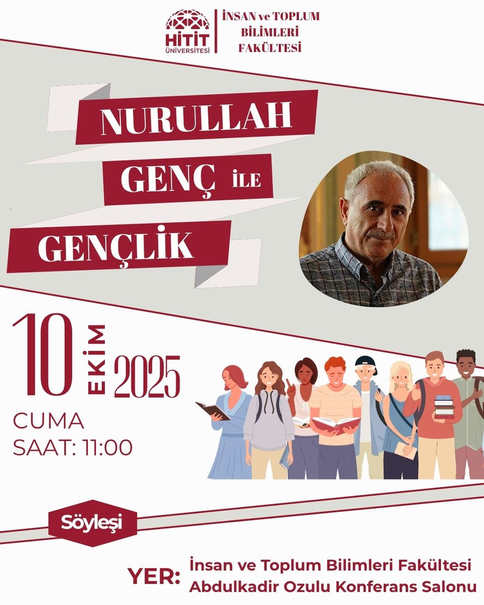 Hitit Üniversitesi İnsan ve Toplum Bilimleri Fak. tweet media