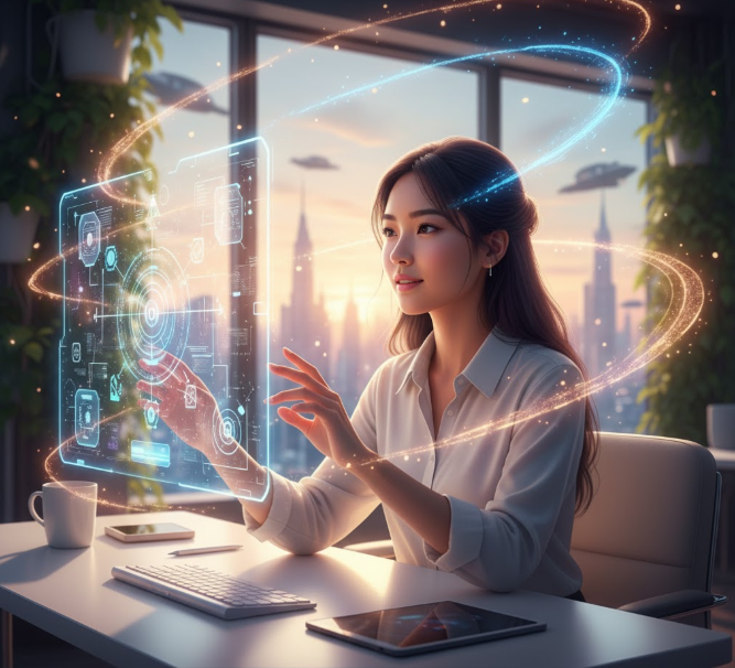 Matthew19091935's tweet image. Unlocking new possibilities, one intelligent solution at a time. The enchanting power of AI is transforming the way we work, making innovation more accessible than ever for the next generation. #AIforWork #FutureOfWork #Innovation