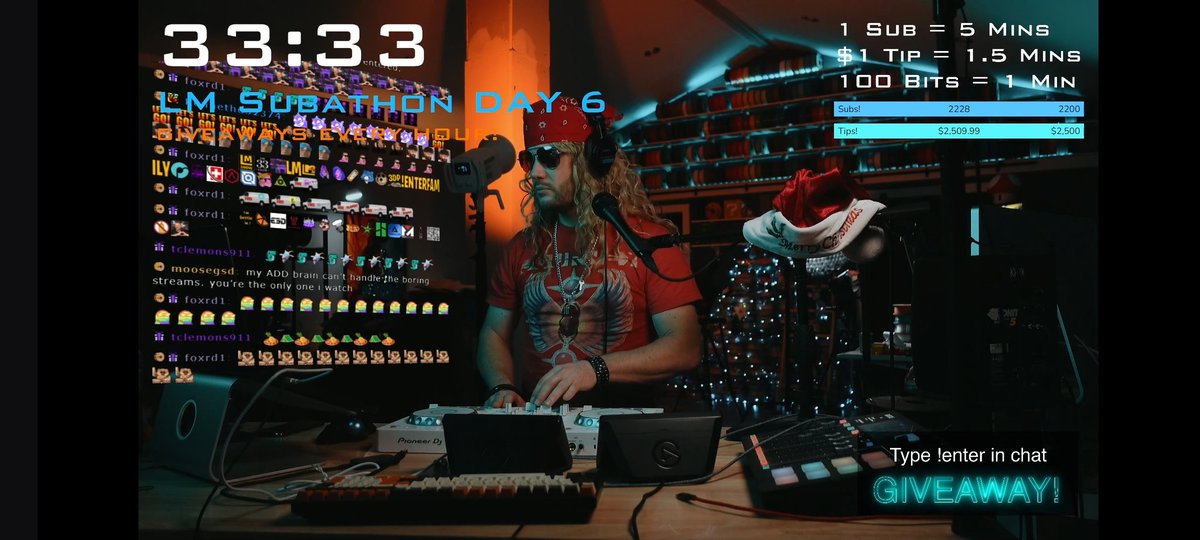 Its 33:33 again on day 6 of the <a href="/loyalmoses/">LM</a> LM Subathon, is this the last?