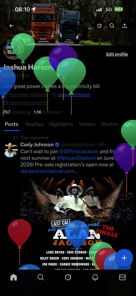 I guess it’s balloon day for me today