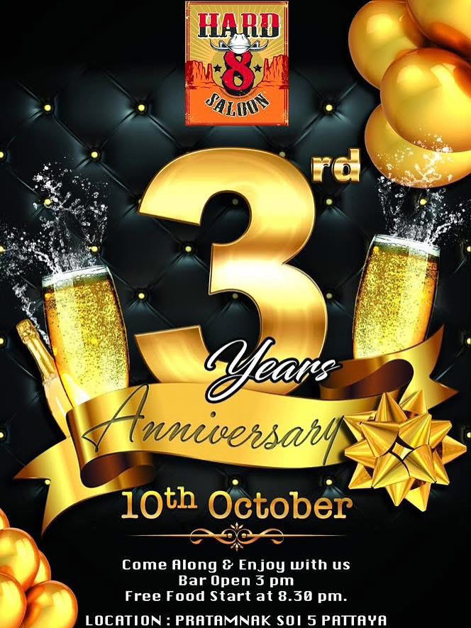 Pattayagents's tweet photo. ๐ฑ Join us at Hard 8 Saloon on Soi 5 Pratumnak for an epic Killer Pool competition starting at 8pm!
3-7PM
All beers 39 baht
House spirits 69 baht
Please also join us tomorrow for our 3rd year anniversary ๐ฅณ
https://t.co/mFtsc6Ib5C
๐ #Hard8Saloon #killerpool #Pratumnak https://t.co/g679bA603j