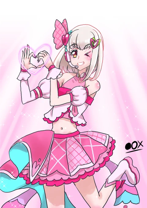 笑顔ニッコリvキュアズキューンv('∀`)中身は妖精さん身体はお姉さん爆誕おめでとうv・・・十月九日・・・じゅうきゅーん。。。 #プリルン生誕祭2025 #キュアズキューン生誕祭2025