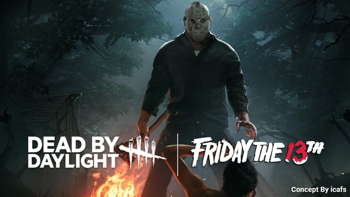 Cryin_cafs's tweet image. "Jason! Mother is talking to you! Find them! Make them remember me Jason!"
.
.
.
Friday The 13 x Dead By Daylight Concept Thread 🧵