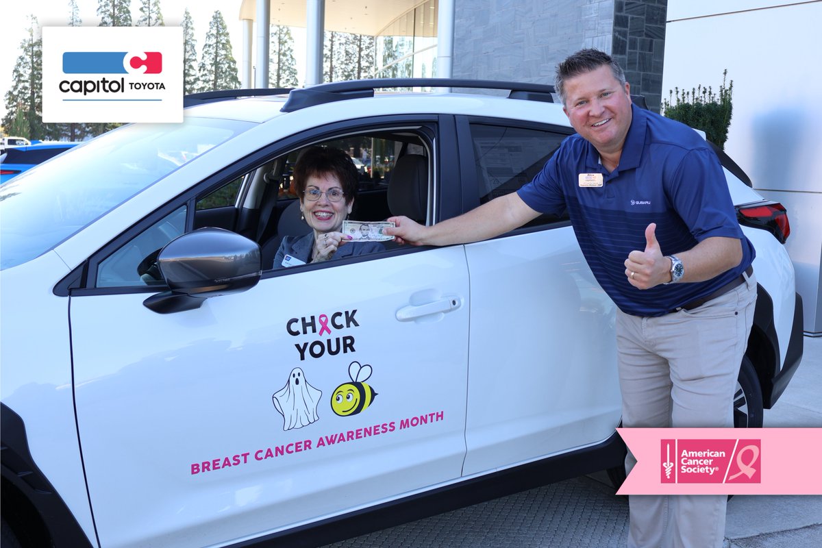Test drive on a Friday, Saturday, or Sunday in October, and we’ll donate $5 to the <a href="/AmericanCancer/">American Cancer Society</a> for breast cancer research. Stop by and show your support. #BreastCancerAwarenessMonth
