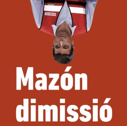 Valencianes! Valencians!
Hui és 9 d'octubre!
💙💛❤️💛❤️💛❤️💛❤️💛
Cantem el nostre himne:
𝙋𝙚𝙧 𝙖 𝙤𝙛𝙧𝙚𝙣𝙖𝙧 𝙣𝙤𝙫𝙚𝙨 𝙜𝙡𝙤̀𝙧𝙞𝙚𝙨 𝙖 𝙀𝙨𝙥𝙖𝙣𝙮𝙖,
𝙩𝙤𝙩𝙨 𝙖 𝙪𝙣𝙖 𝙫𝙚𝙪…
𝙈𝘼𝙕𝙊́𝙉 𝘿𝙄𝙈𝙄𝙎𝙎𝙄𝙊́ ✊🏻
𝙈𝘼𝙕𝙊́𝙉 𝘼 𝙇𝘼 𝙋𝙍𝙀𝙎𝙊́ 💀
Enguany no se celebra.