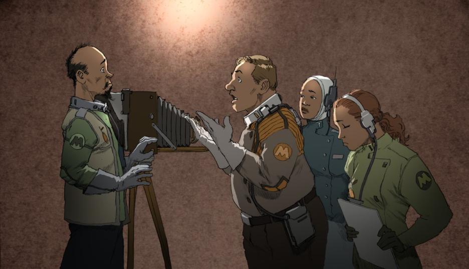 You ever hear of Jacko the Photographer? Of course you have. On Mars, you can’t walk ten meters without seeing one of his crooked portraits hanging somewhere — in offices, in mess halls, even in the latrine at Borealis Station.

Now, Jacko’s a legend not because he’s good —