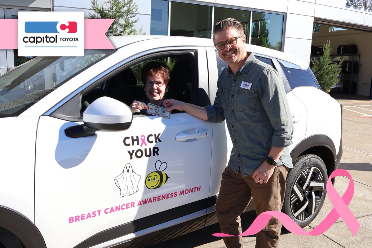 Test drive on a Friday, Saturday, or Sunday in October, and we’ll donate $5 to the <a href="/AmericanCancer/">American Cancer Society</a> for breast cancer research. Stop by and show your support. #BreastCancerAwarenessMonth