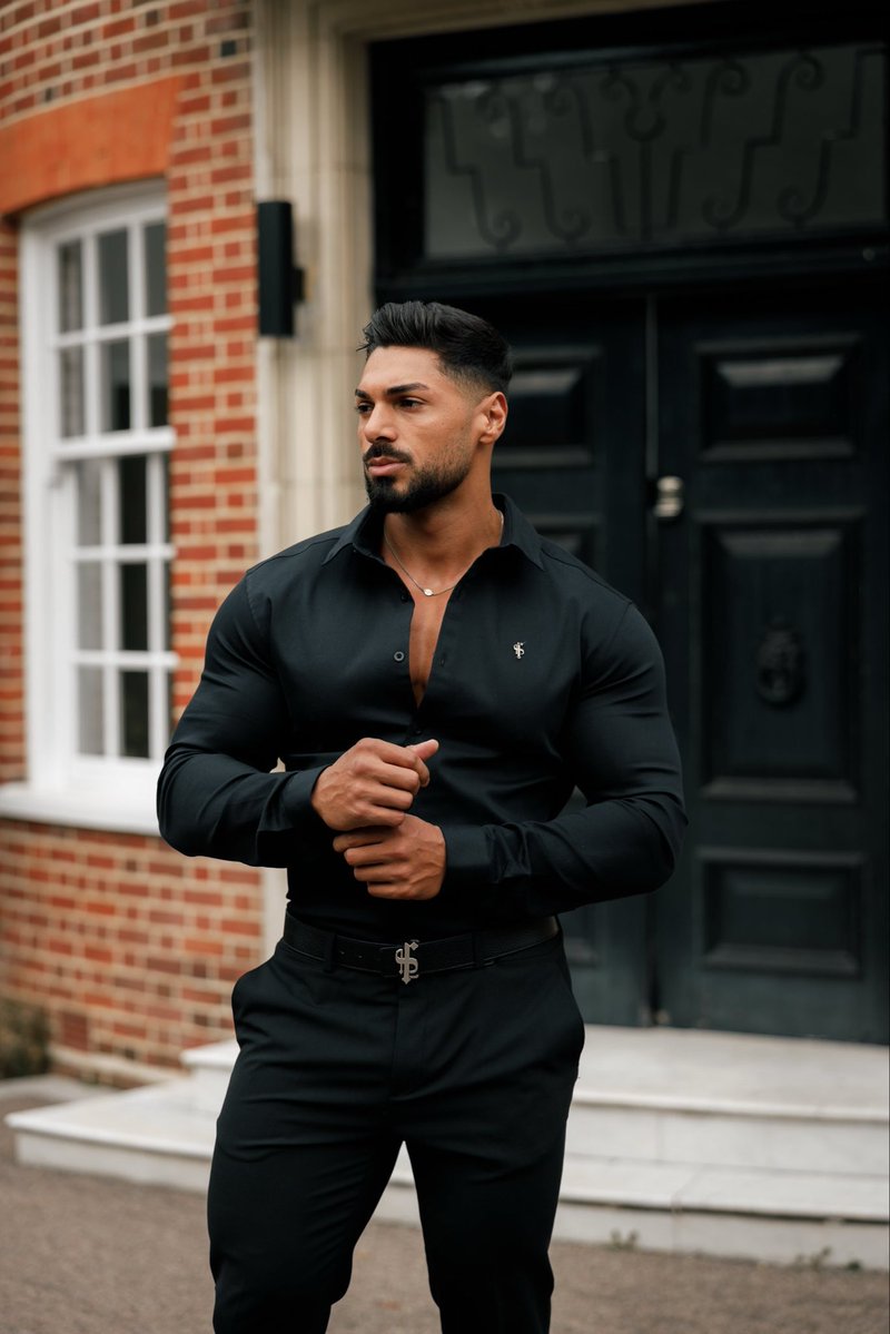 FatherSons_'s tweet image. ARRIVAL 🦅 
[ NEW: Denim Metal Ultra Stretch Shirt ]

#shirts #bodybuilder #menswear #clothing #gym