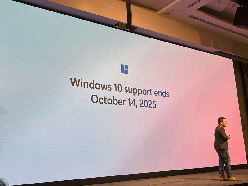 We will miss you Windows 10. I'll definitely make the move after the 14th.