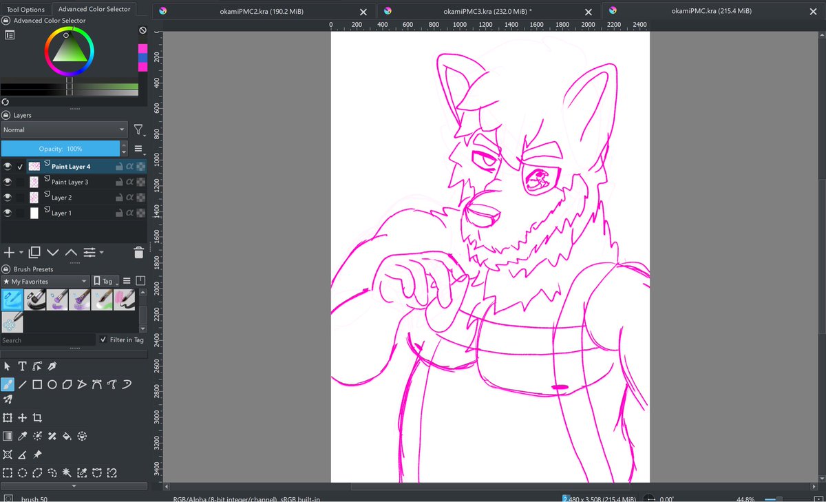 GoobyFun's tweet image. Artwork for @ProjectW0LF starring Okami as Venom Snake #furry #furryart #fursona #MGSV