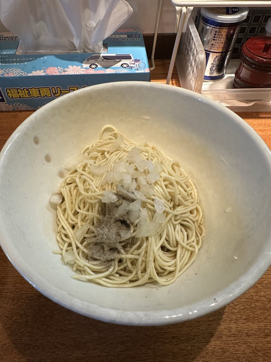 昼飯🍜
久しぶりの煮干し