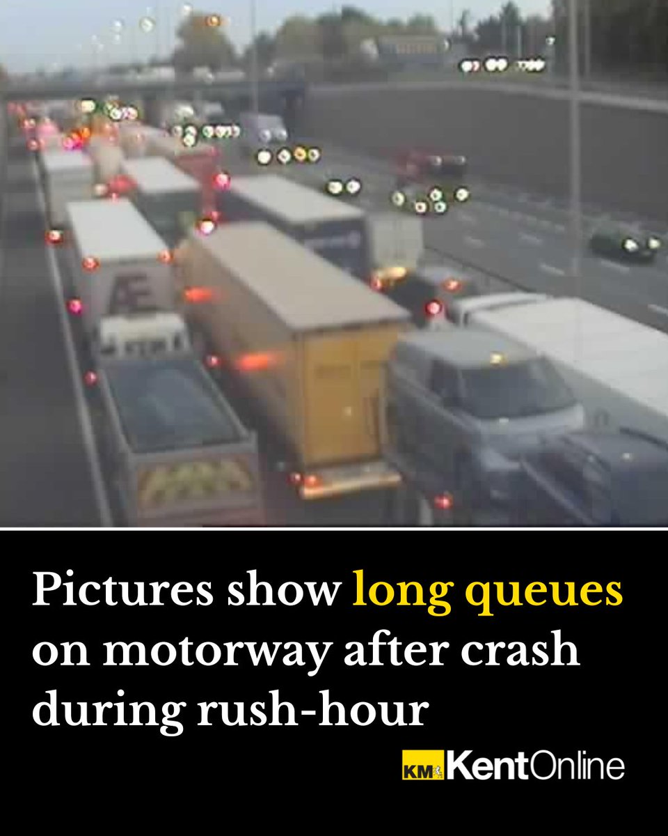 Kent_Online's tweet photo. ⚠️ One to be aware of this morning
Full story: https://t.co/DdC0osr9UT https://t.co/OfrvJzAk85