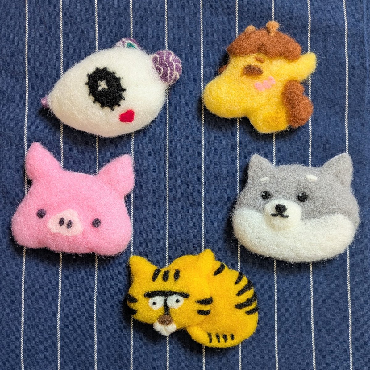 9月は主にチクチクしておりました🪡✨
自分で言うのもなんですが、かわいくできたのでとても嬉しいです😊💖
今月作ったものを並べてみました🎶
#ちくちくズー