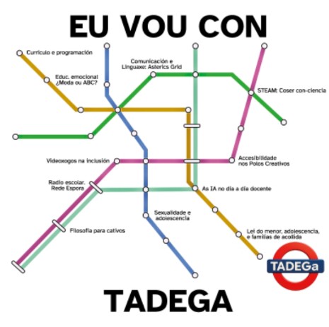 IX CONGRESO TADEGA. As persoas inscritas recibiredes enlace para elexir obradoiros. E ti a que esperas para inscribirte? bit.ly/tadega25 #vemonosenlugo #diversidade #comparte