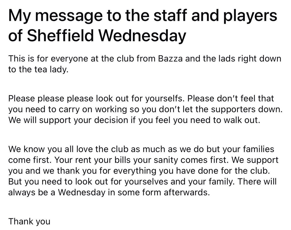 BitOfCommonSen1's tweet image. My message to the staff and players of @swfc 

#chansiriout #swfc #wawaw