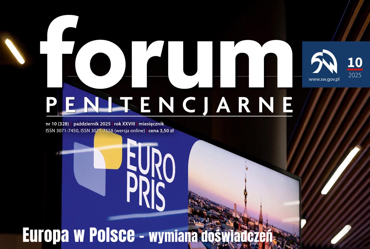OISW_Bydgoszcz's tweet photo. Nowy numer Forum Penitencjarnego już dostępny na portalu @SW_GOV_PL. https://t.co/ZjcX36UV01
