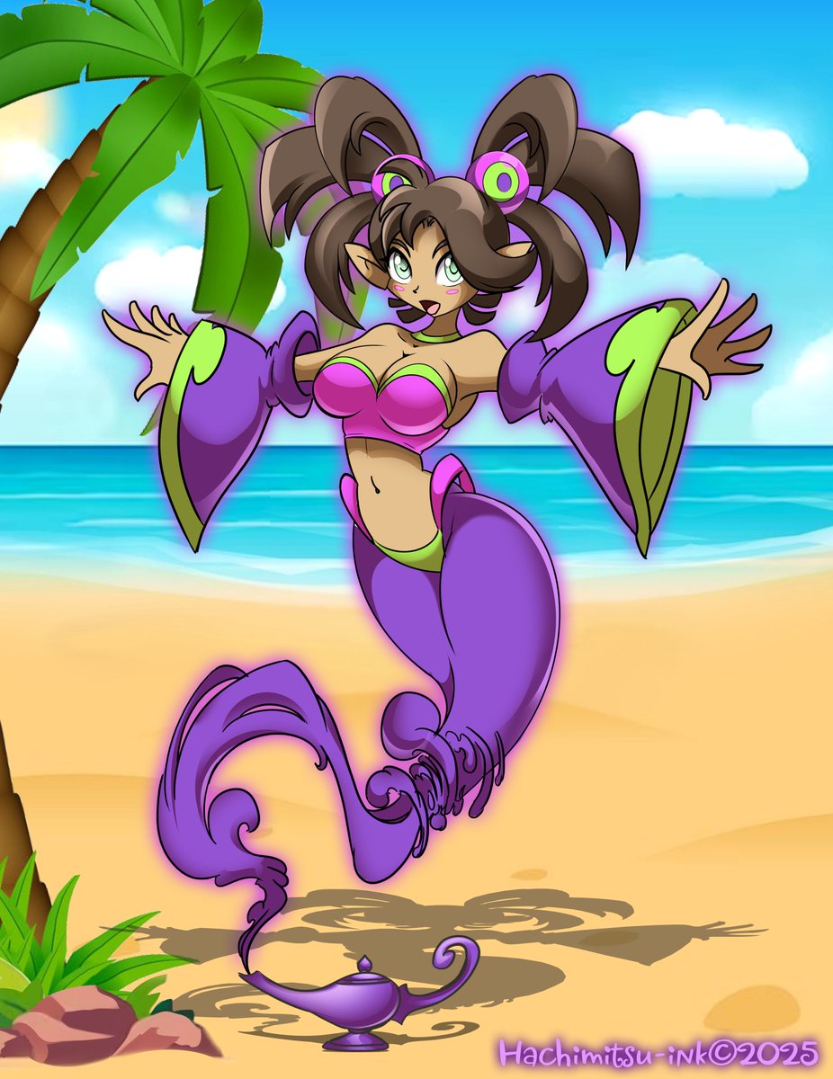 _Wishmakers_'s tweet photo. #genie #commissionsopen #halloween attires .. the next previous 4 comissions I did ^ ^! favorite one is #shauna as #plink https://t.co/bXj5bxxEVW