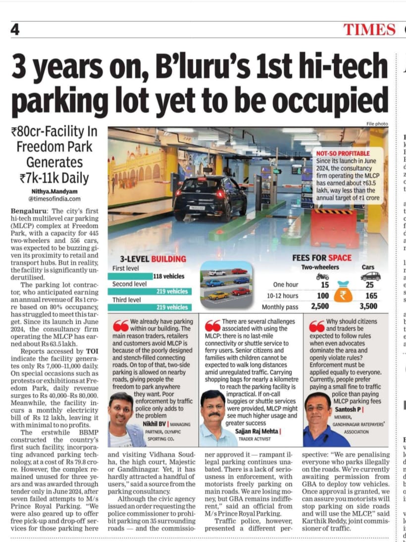 Sajjan Raj Mehta (@sajjanrajmehta) on Twitter photo #Parking
#Freedompark
#Bengaluru
#CivicAmenties
#Safeguard
#OldBengaluruCity
#ChickpetMetroStation
#Pedestrians
#Footpath
#Hawkers
<a href="/CMofKarnataka/">CM of Karnataka</a> <a href="/DKShivakumar/">DK Shivakumar</a> <a href="/dineshgrao/">Dinesh Gundu Rao/ದಿನೇಶ್ ಗುಂಡೂರಾವ್</a> <a href="/Nithya_Mandyam/">Nithya Mandyam</a>
<a href="/TOIBengaluru/">TOI Bengaluru</a>
<a href="/PTI_News/">Press Trust of India</a>
<a href="/ANI/">ANI</a>
x.com/sajjanrajmehta… #Parking
#Freedompark
#Bengaluru
#CivicAmenties
#Safeguard
#OldBengaluruCity
#ChickpetMetroStation
#Pedestrians
#Footpath
#Hawkers
<a href="/CMofKarnataka/">CM of Karnataka</a> <a href="/DKShivakumar/">DK Shivakumar</a> <a href="/dineshgrao/">Dinesh Gundu Rao/ದಿನೇಶ್ ಗುಂಡೂರಾವ್</a> <a href="/Nithya_Mandyam/">Nithya Mandyam</a>
<a href="/TOIBengaluru/">TOI Bengaluru</a>
<a href="/PTI_News/">Press Trust of India</a>
<a href="/ANI/">ANI</a>
x.com/sajjanrajmehta…