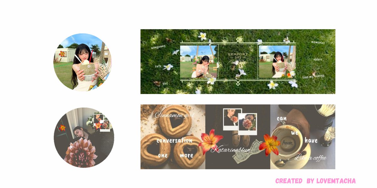 lovemtacha_'s tweet photo. help repost? thankyou <33

h-ello aku bawakan layout karina dan wonyoung ready, kalau mau request juga boleh! 🌷🤍🎀 untuk harganya itu 3k yaa- jika mau boleh langsung (DM) my after dm ya jangan lupa! thankyou so muchie <3💭☆★ #zonauang #zonaba https://t.co/oAhN2pIwrB