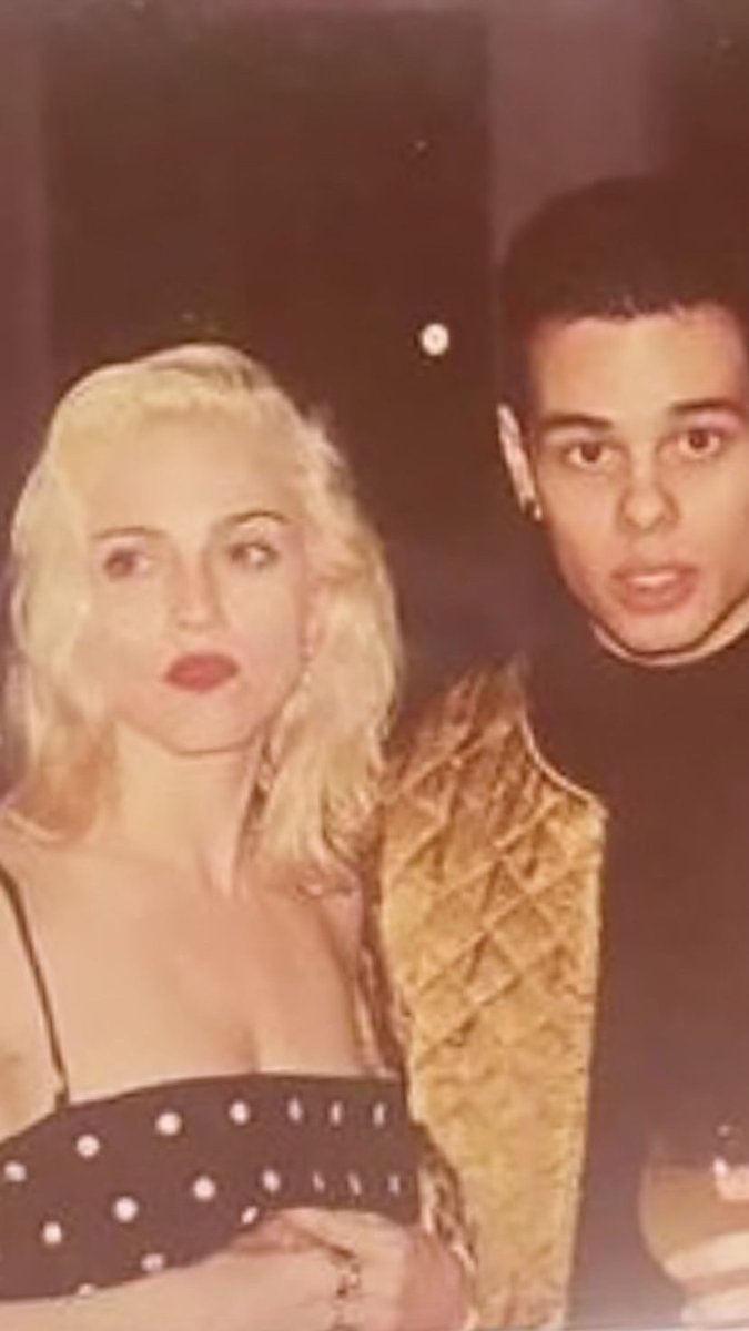 at David Geffen's birthday 1991 #madonna <a href="/Madonna/">Madonna</a>