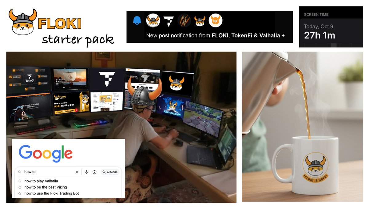 Floki starter pack

What else to add? 🤔