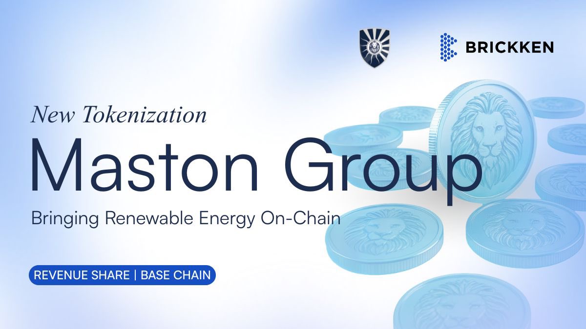 Michigan409's tweet image. #Brickken has announced the launch of a new tokenized asset, Maston Sunthetics CHP2X, on its platform. The project is described as a next generation hybrid solar initiative that converts sunlight into clean fuels, water, oxygen, and food, aiming to deliver continuous renewable…