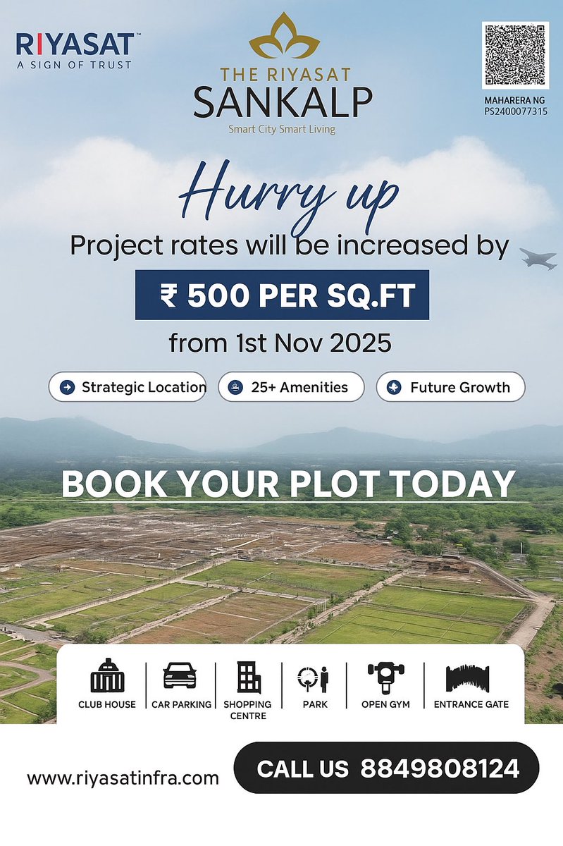 Call and book your visit +91 8849808124
#bunglowplots
#RealEstate 
#Mumbai 
#Thirdmumbai
#Investment