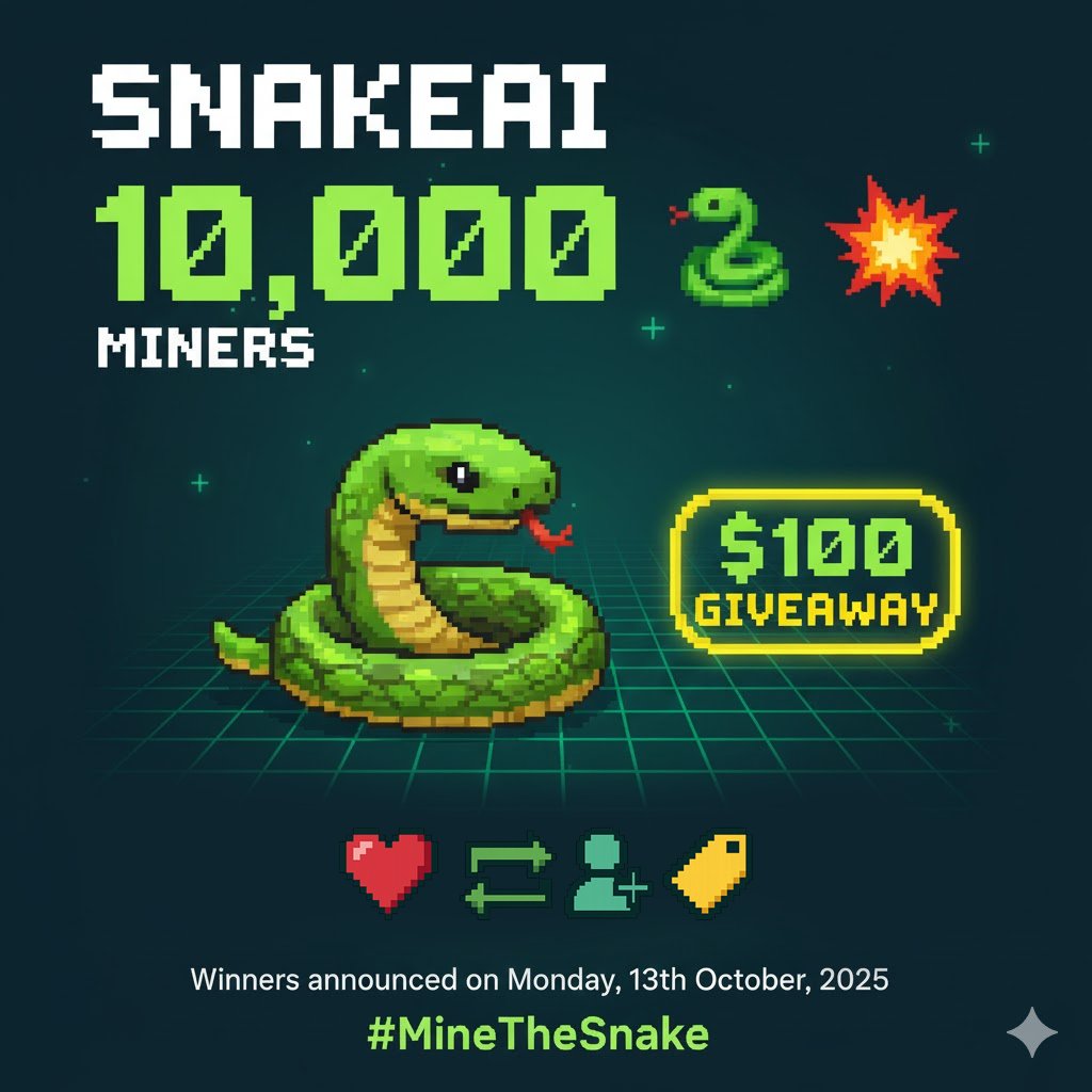 SnakeAI tweet media