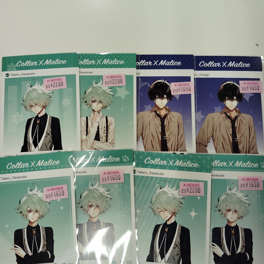 Collar×Malice 夏の市 メセカ 署名 笹塚尊 オトメイト 夏の市 2022 メセカ カラーマリス 笹塚 尊 署名 オトメイト