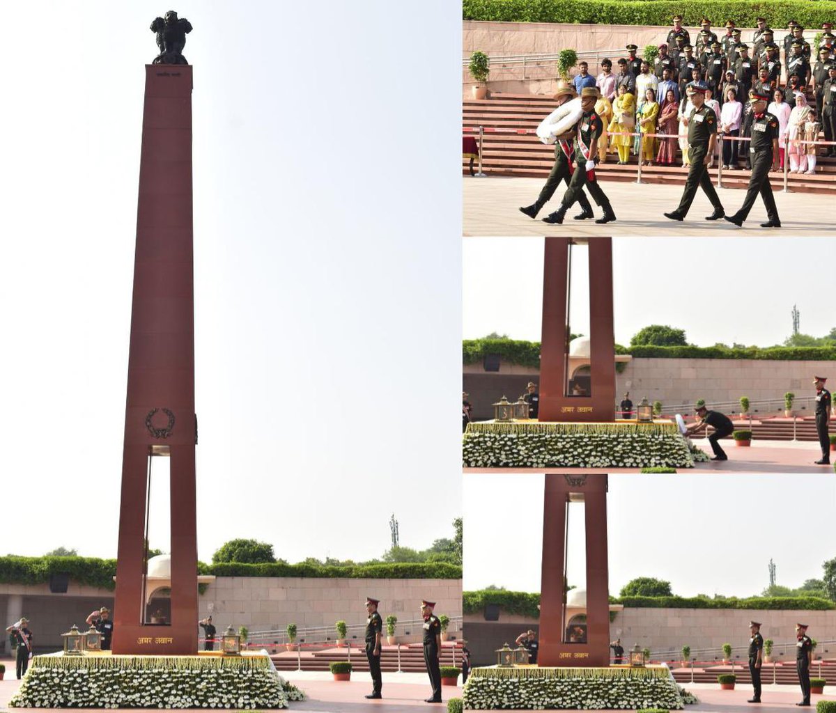 salute2soldier's tweet image. On the occasion of 76th Raising Day of #TerritorialArmy, Maj Gen SS Patil, VSM, ADG TA laid wreath &amp;amp; paid homage to #fallenSoldiers of #IndianArmedForces at #NationalWarMemorial &amp;amp; expressed his sincere respect to #bravehearts for their #supreme #sacrifice.