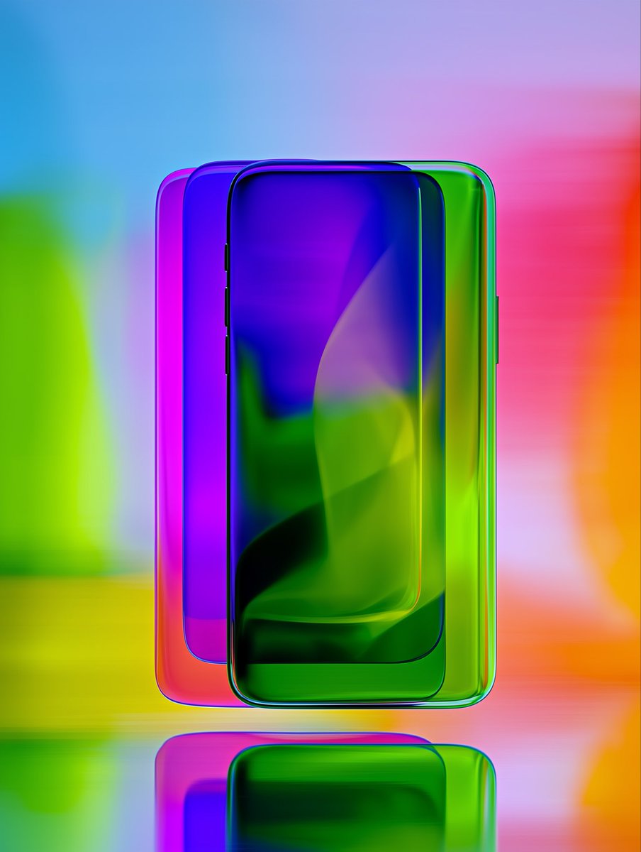 helgekerler's tweet image. The future is fluid. Chromatic abstraction as visual strategy. This holographic aesthetic is a statement about innovation that bends light, breaks convention, and reveals new dimensions. DM for collaboration inquiries. #brandstrategy #identity #creativedirection #branddesign