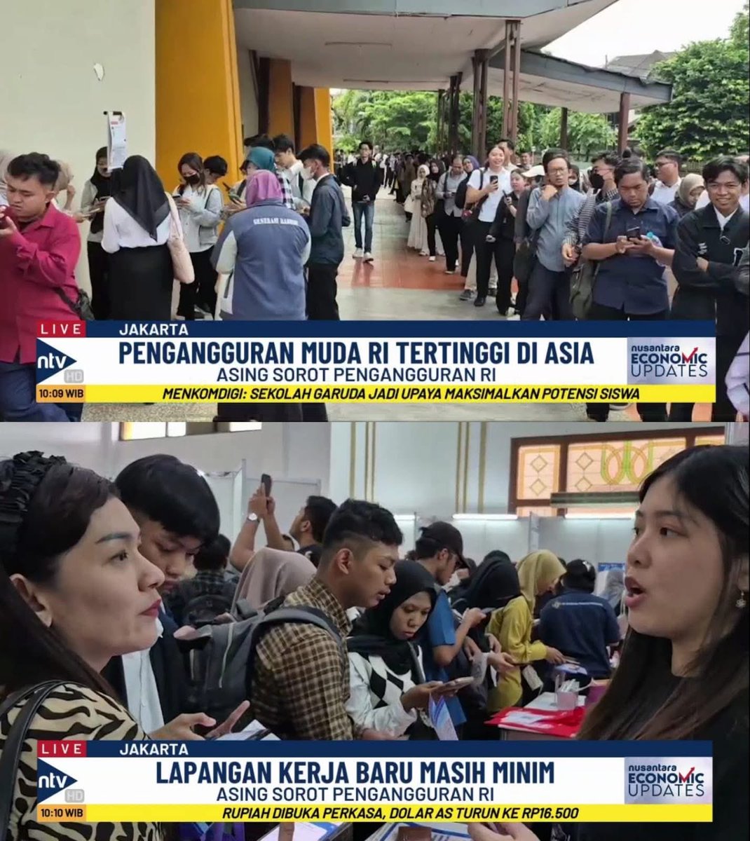tvindonesiawkwk's tweet image. Ironisnya, bukan mereka yang malas tapi peluang yang masih terbatas