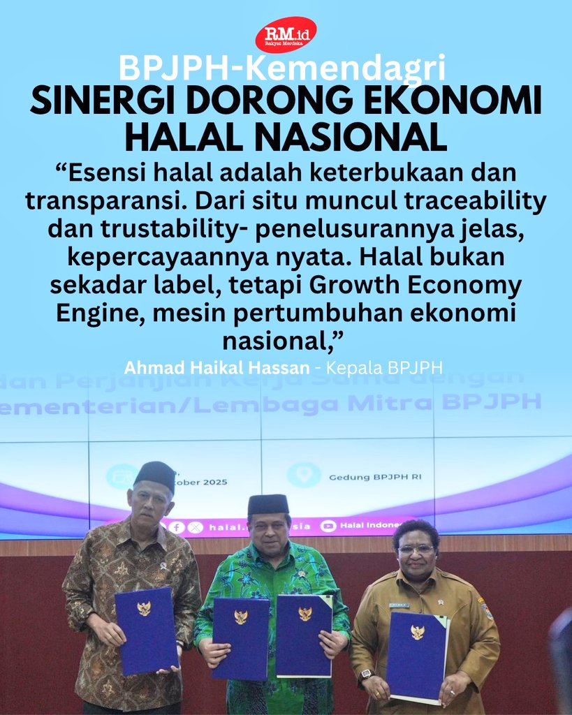 om_rw64597's tweet photo. #KolaborasiBPJPH 
Halal adalah keterbukaan dan transparansi @MDjamaludd31751 https://t.co/v56lAtgeer
