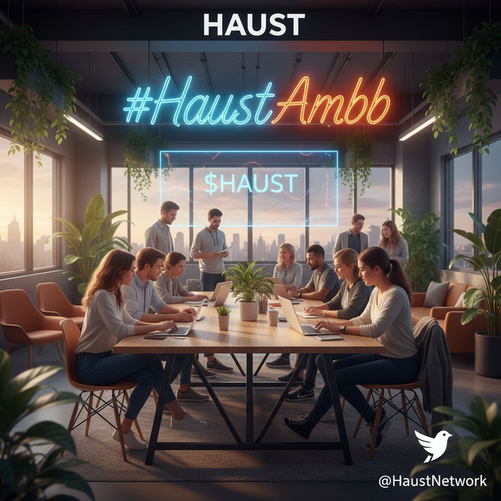 #HaustAmb 
#HaustNetwork