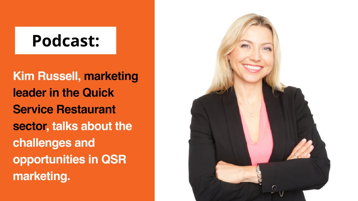 TrinityP3's tweet image. Kim Russell shared her experiences working across the quick service restaurant (QSR) sector. She talks about the competitive landscape , her transition from agency to client-side marketing, and the unique challenges faced by brands in this industry. 
ap1.hubs.ly/y0h6wd0
