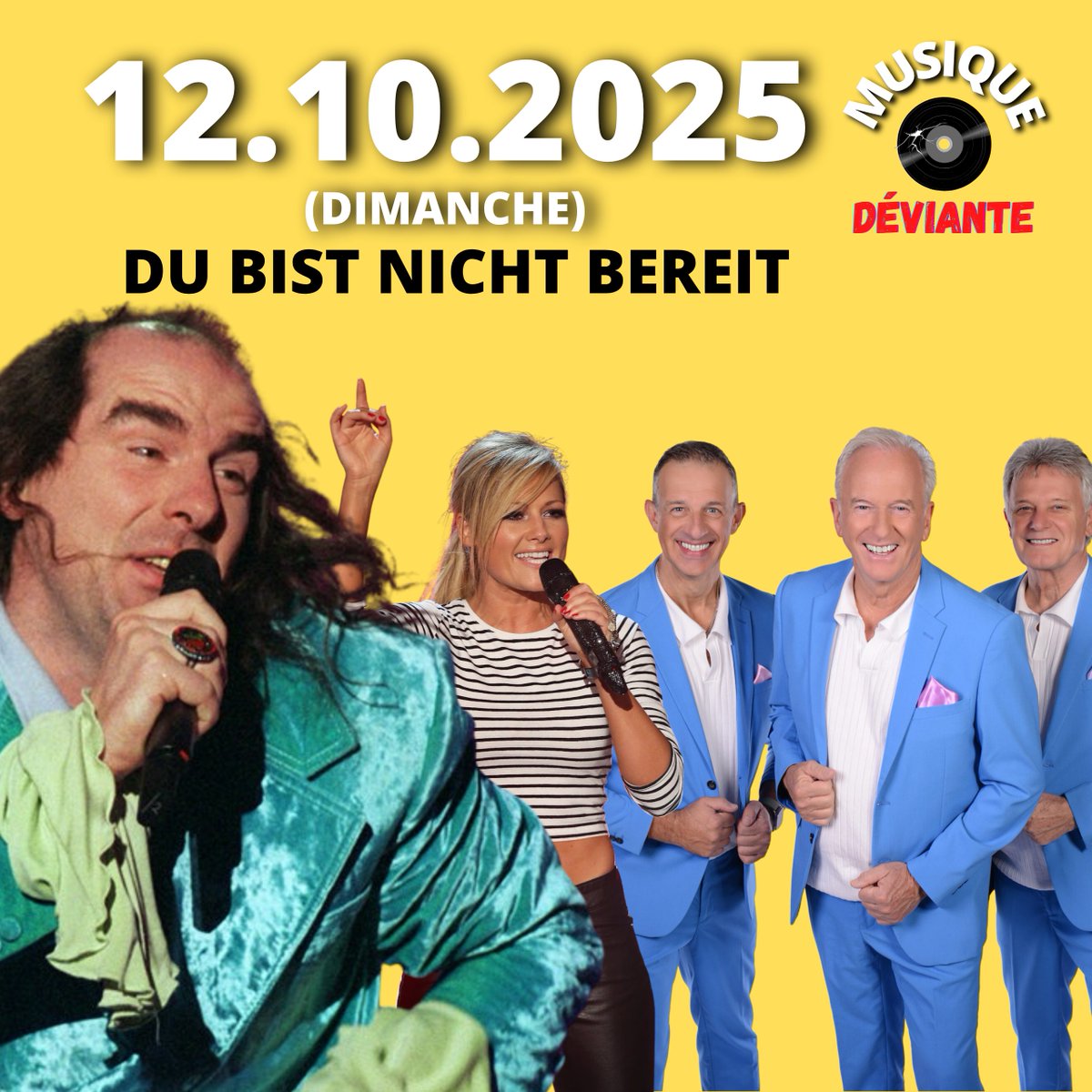 MusiqueDeviante's tweet image. Qu'est-ce que vous faites dimanche ? 
Je vous propose d'explorer l'immonde Schlager allemand à la recherche de bonne musique.