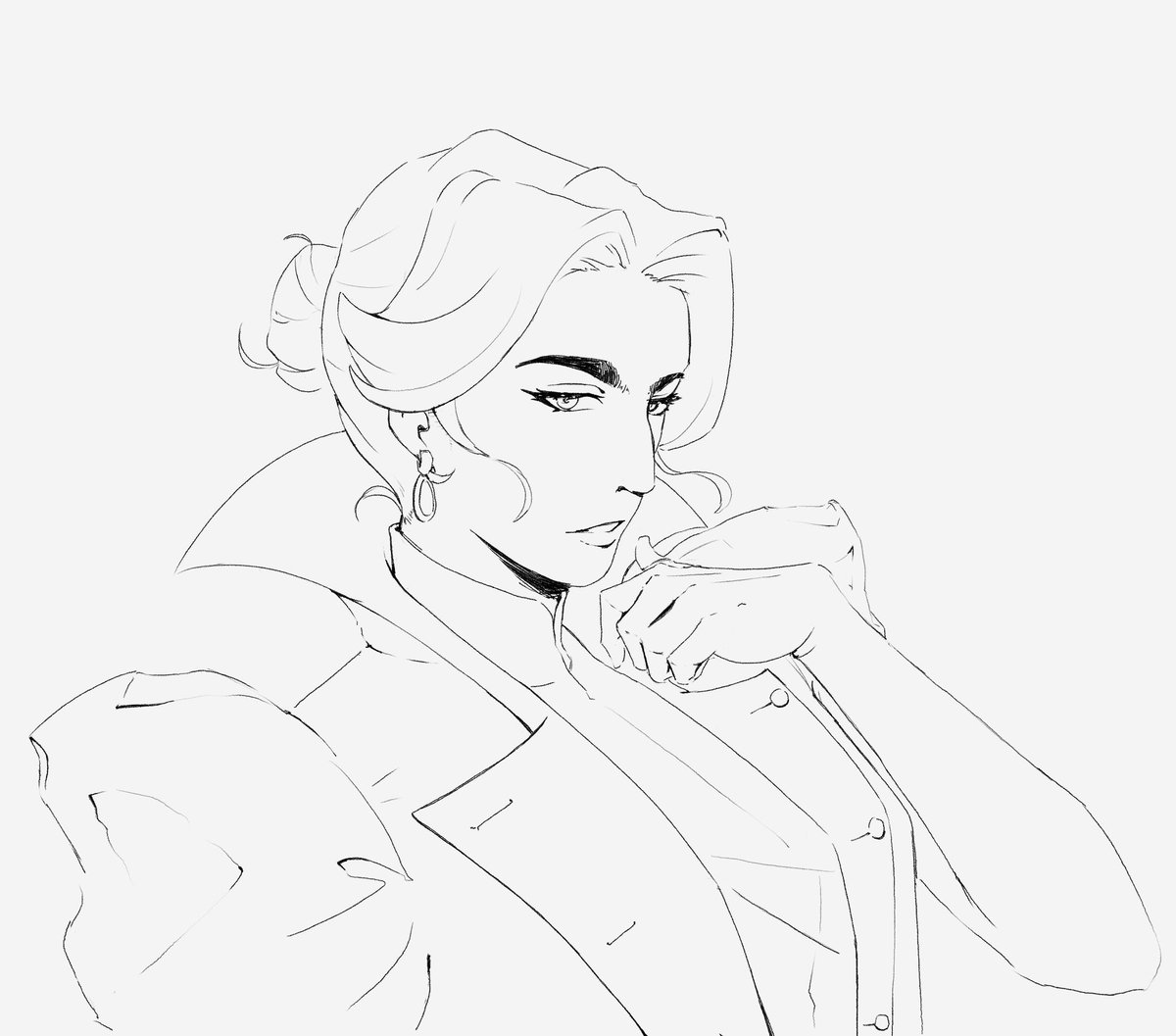 Finally got around to drawing Elois 🫣