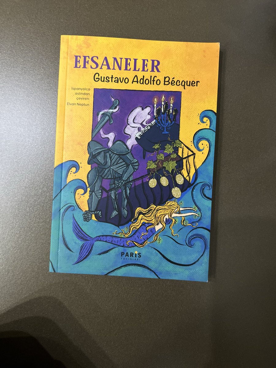 Sevgili <a href="/parisyayinlari/">Paris Yayınları</a> çekilişten kazandığım Efsaneler kitabını yollamış, teşekkürler 🙏🏻 

Hemen başladım 💫
