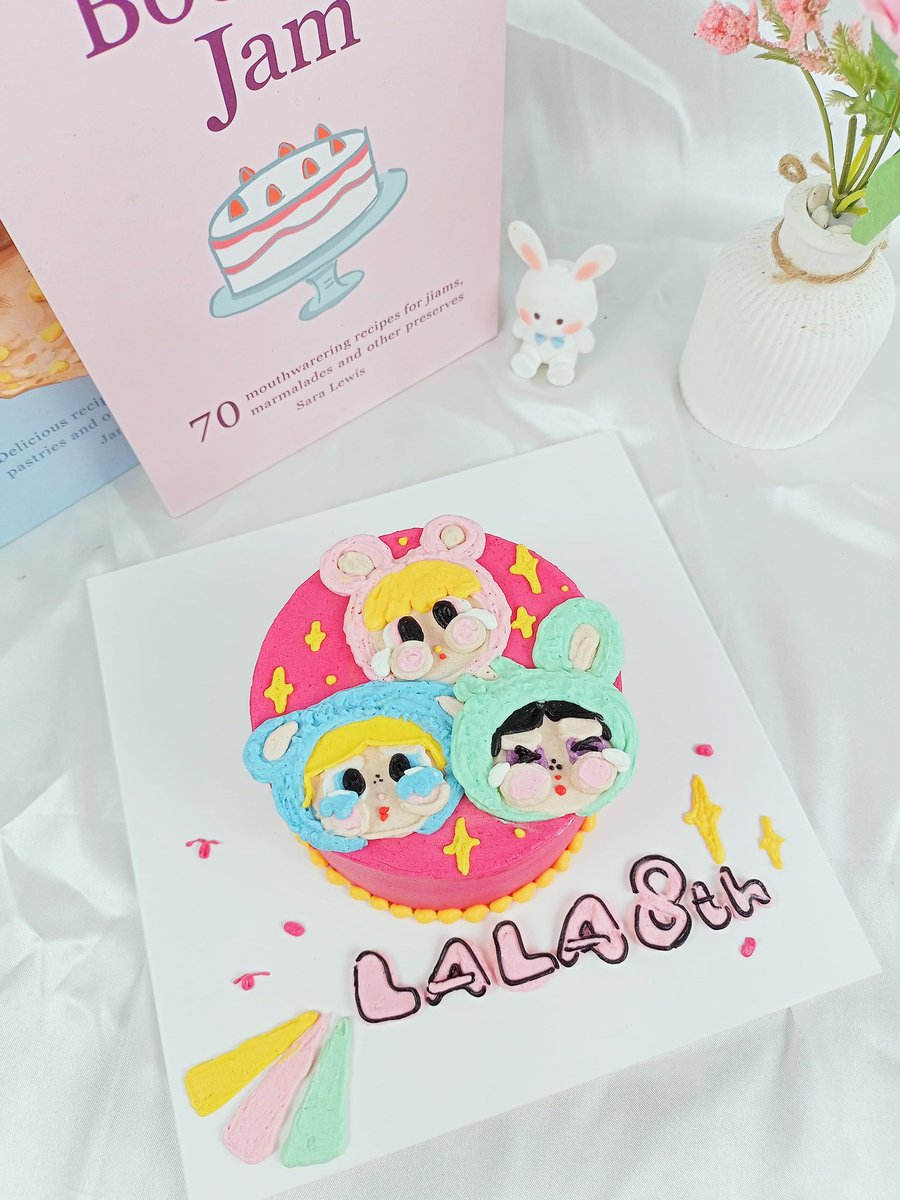 Lala's birthday cakeeee 🎂👧🏻 #CryBabyChallenge #crybaby #crybabypopmart