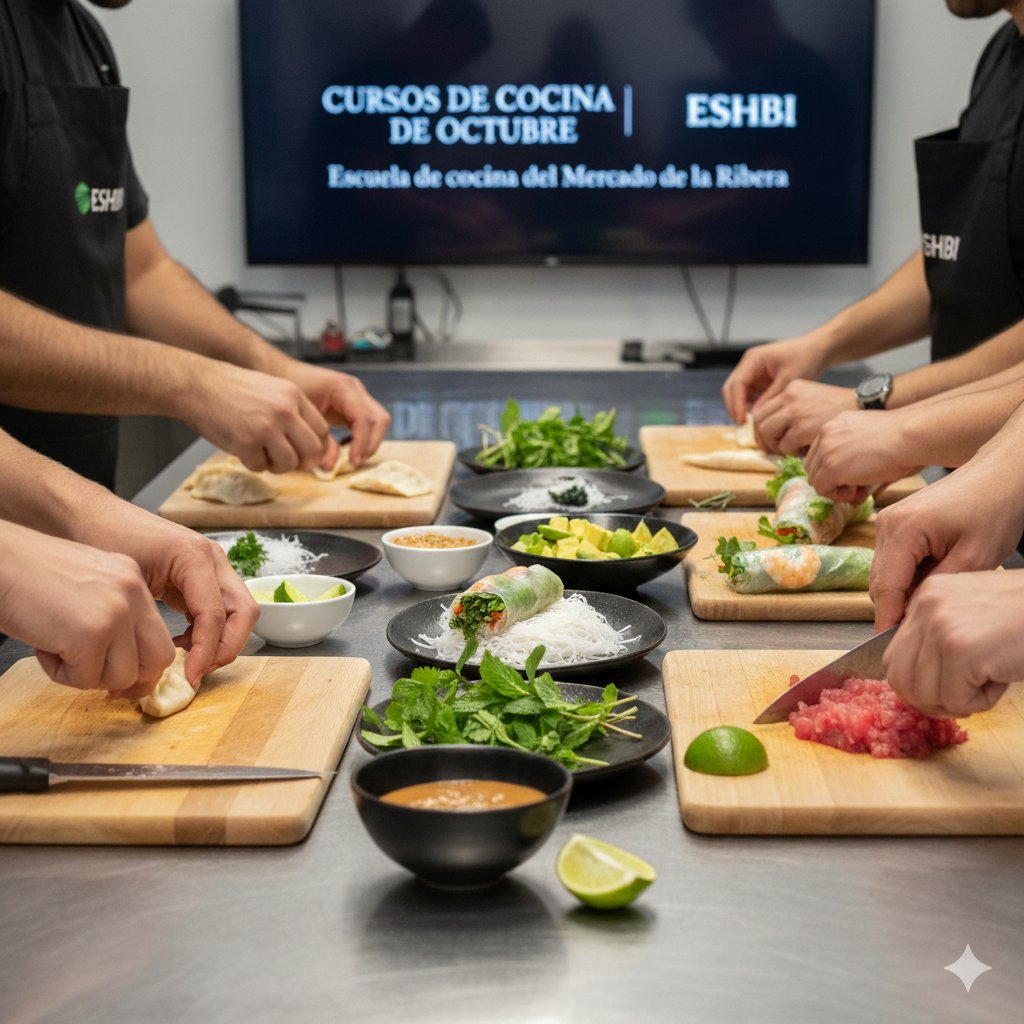 🅱️🍽️🧑‍🍳La gastronomía asiática protagonista este mes en la Escuela de cocina del Mercado de la Ribera bit.ly/48mRlSc <a href="/ESHBI_Bilbao/">Escuela Superior de Hostelería Bilbao</a>